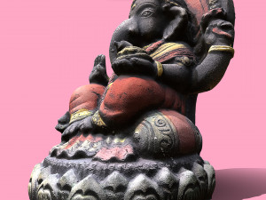 Genesha 16 C4D added Model 3D