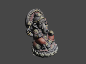 Genesha 16 C4D added Model 3D