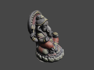 Genesha 16 C4D added Model 3D
