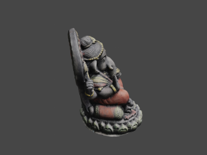 Genesha 16 C4D added Model 3D