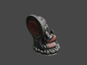 Genesha 16 C4D added Model 3D
