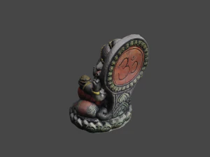 Genesha 16 C4D added 3D Model