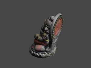 Genesha 16 C4D added Model 3D