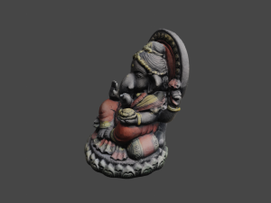 Genesha 16 C4D added Model 3D