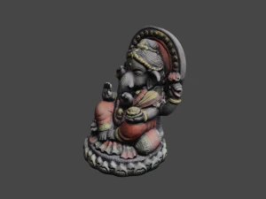 Genesha 16 C4D added 3D Model