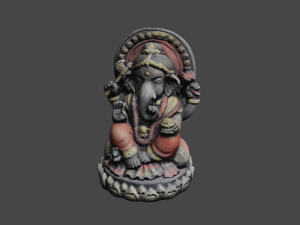 Genesha 16 C4D added Model 3D