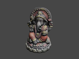 Genesha 16 C4D added 3D Model