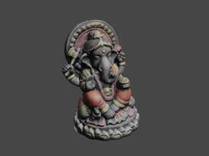 Genesha 16 C4D added 3D Model