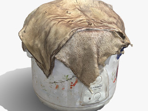 Rice cooker C4D added 3D Model
