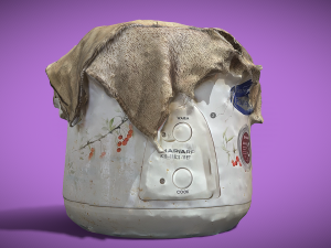 Rice cooker C4D added 3D Model