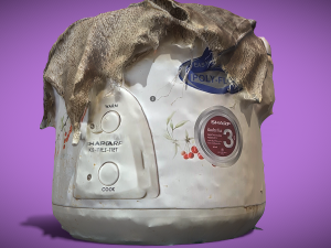 Rice cooker C4D added 3D Model
