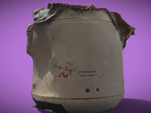 Rice cooker C4D added 3D Model