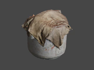 Rice cooker C4D added 3D Model