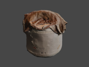Rice cooker C4D added 3D Model