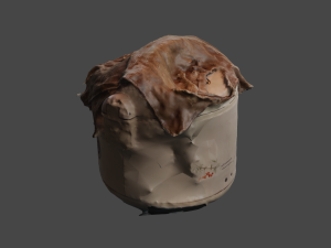 Rice cooker C4D added 3D Model