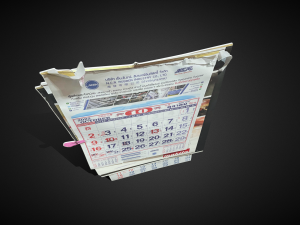 Chinese Calendar Modelo 3D