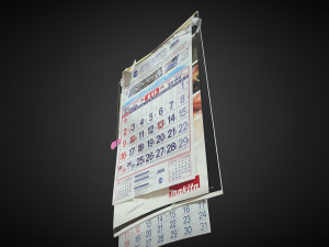 Chinese Calendar Modelo 3D