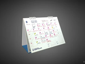 Calendar Thai 3D Model