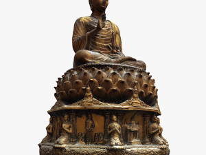 Buddha 5 High Res 3Dモデル