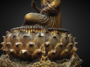 Buddha 5 High Res 3D Модель