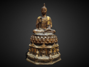 Buddha 5 High Res 3D Модель