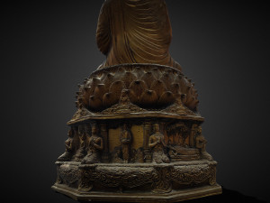 Buddha 5 High Res 3D Модель