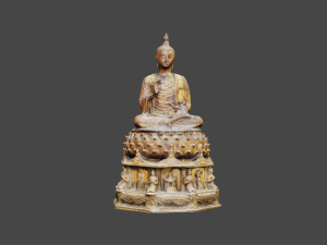 Buddha 5 High Res 3D Модель