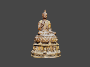 Buddha 5 High Res 3D Модель