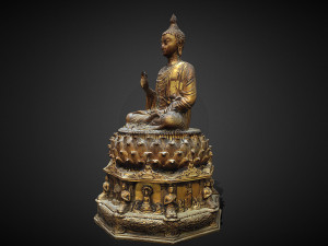 Buddha 5 High Res 3D Модель
