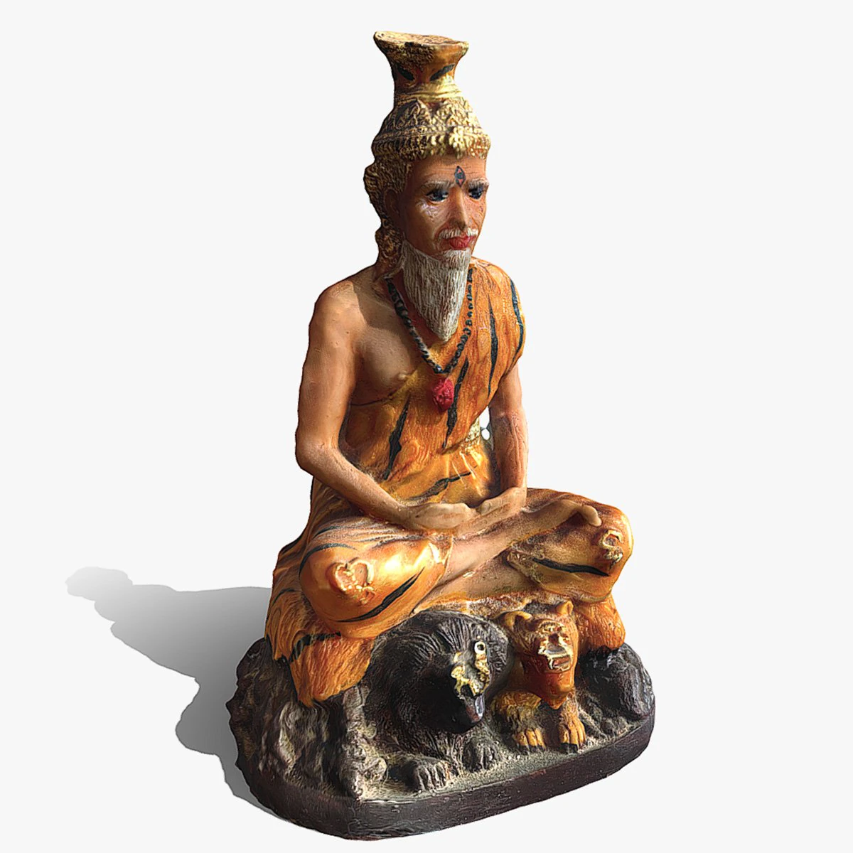 Hermit 3D Model .c4d .max .obj .3ds .fbx .stl .blend