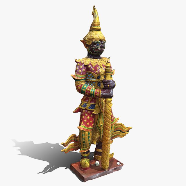 Giant guard I 3Dモデル .c4d .max .obj .3ds .fbx .stl .blend 