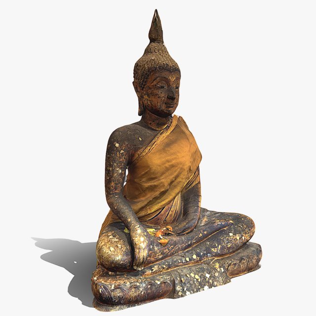 Buddha 6 Modelo 3D .c4d .max .obj .3ds .fbx .stl .blend 