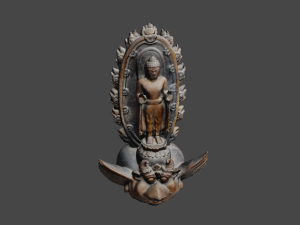 Buddha 8 3D मॉडल