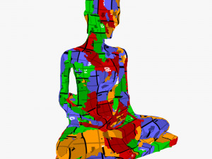 Buddha 18 Modelo 3D
