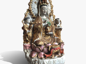 Guanyin 2 v2 3D-Modell