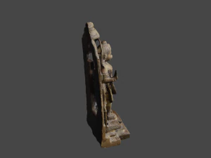 하누만 v2 3D 모델