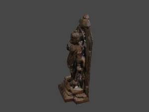 하누만 v2 3D 모델