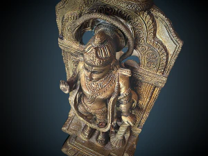 하누만 v2 3D 모델