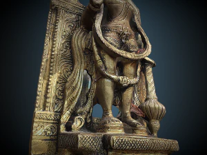 하누만 v2 3D 모델