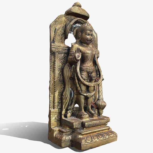 Hanuman v2 3D Модель .c4d .max .obj .3ds .fbx .stl .blend 