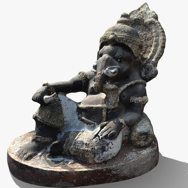 Ganesha 6 Modelo 3D .c4d .max .obj .3ds .fbx .stl .blend 