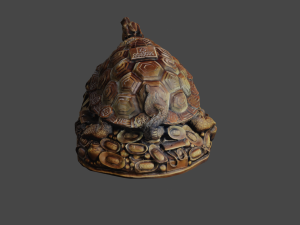 Feng Shui Dragon Turtle Modello 3D