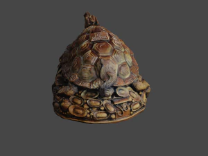 Feng Shui Dragon Turtle 3D Model