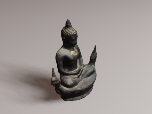 Buddha 1 3D Model