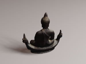 Buddha 1 3D Model