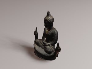 Buddha 1 3D Model