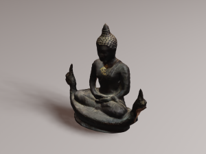 Buddha 1 3D Model