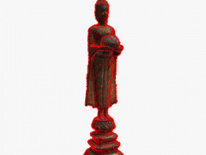 Buddha 3 3D Модель