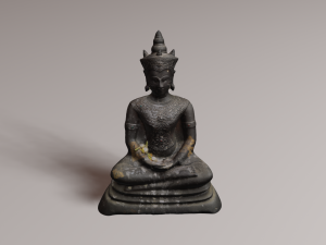 Buddha 4 3D-Modell