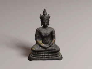 Budda 4 Modello 3D